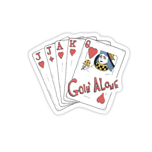 going alone euchre